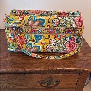 Vera Bradley Yellow Floral Shoulder Bag